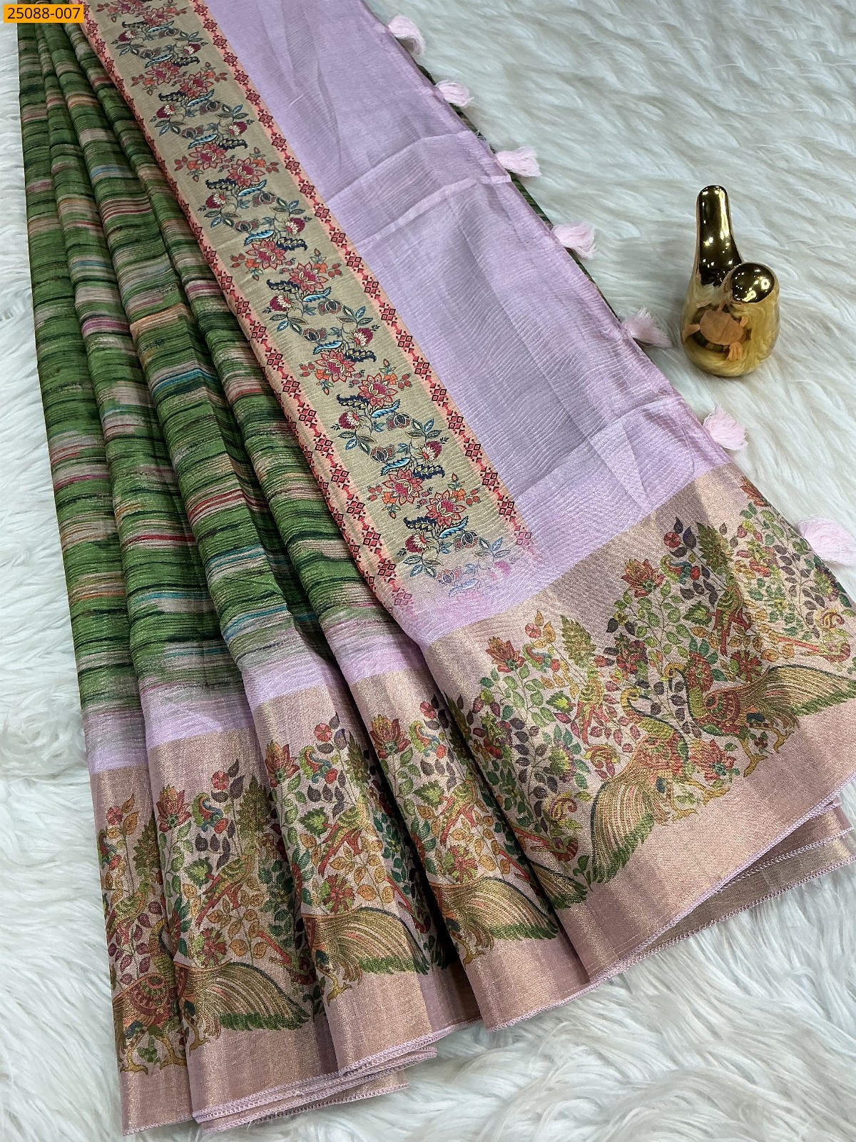 Fancy Crush Silk Saree Fancy Crush Silk Saree