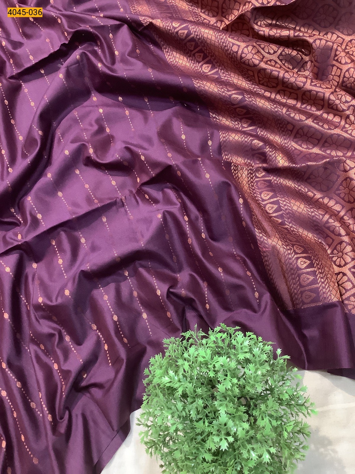 Violet Soft Silk Saree