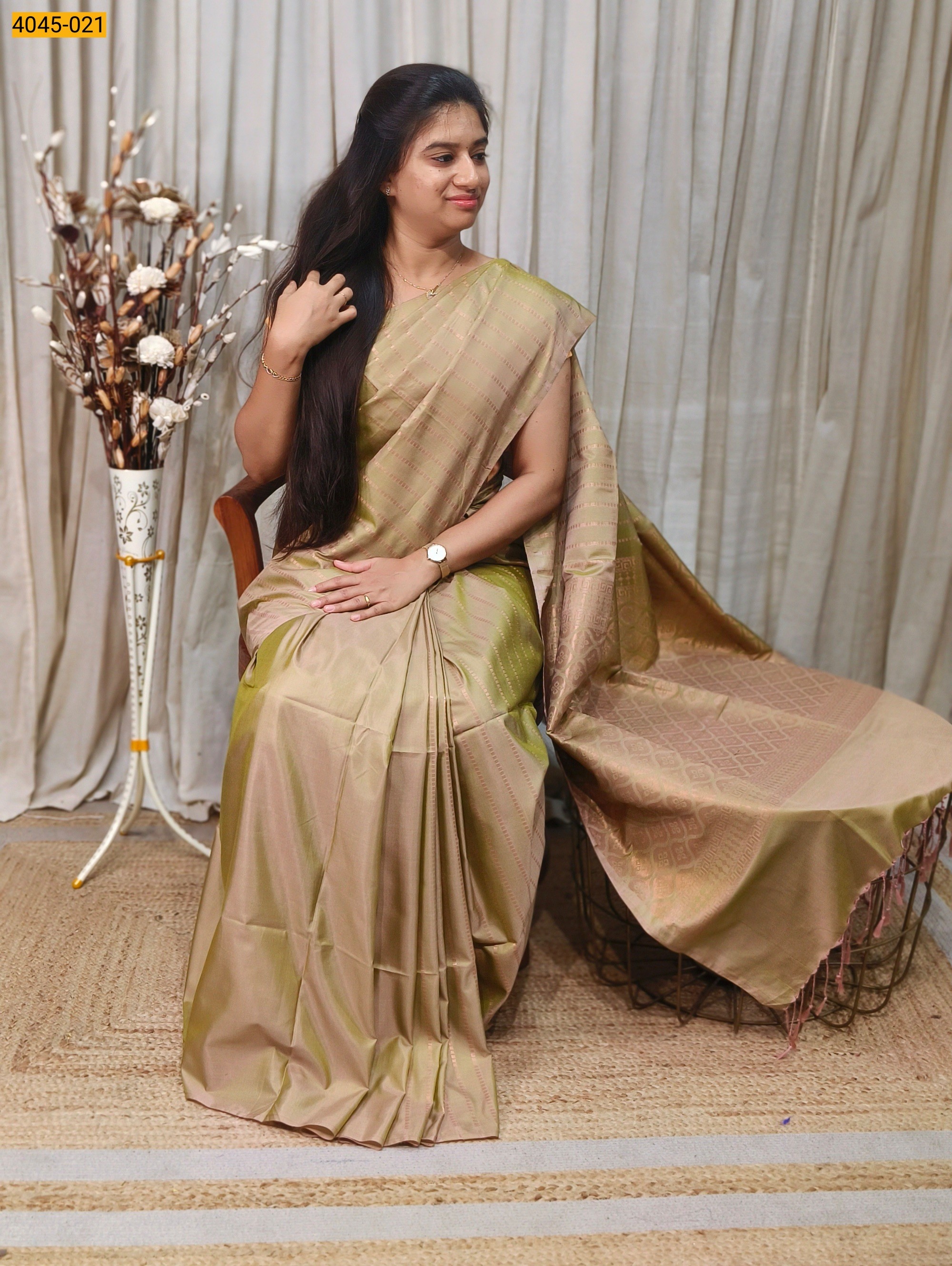 Green Soft Silk Saree