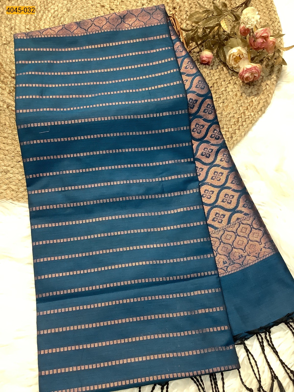 Blue Soft Silk Saree