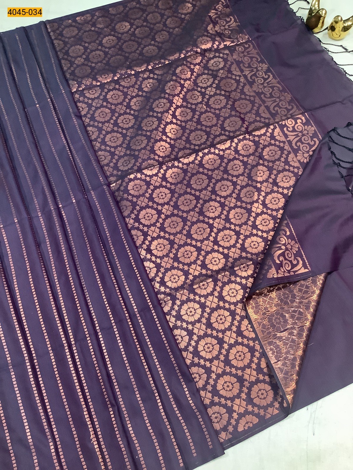 Violet Soft Silk Saree