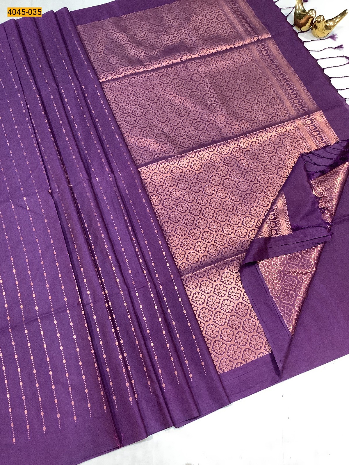 Violet Soft Silk Saree