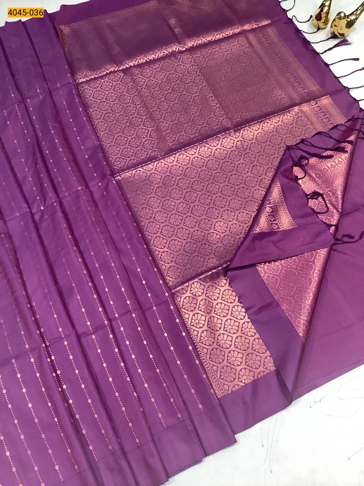 Violet Soft Silk Saree