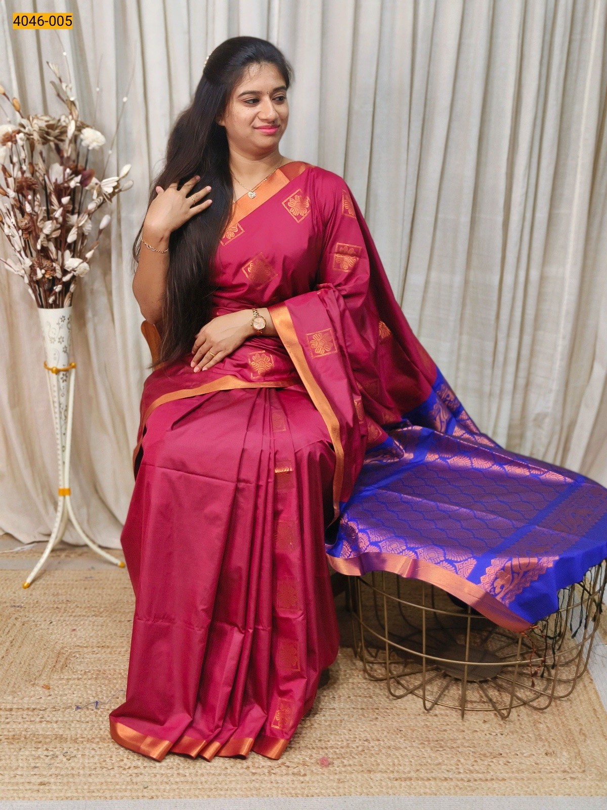 Red Fancy Soft Silk Sarees