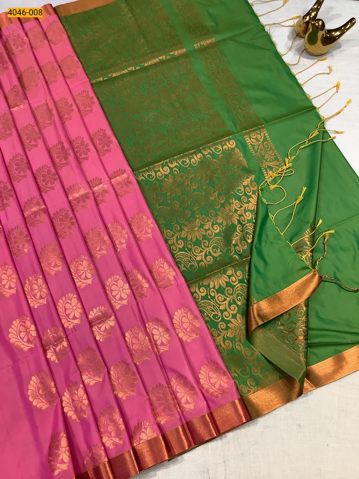 Pink Fancy Soft Silk Sarees