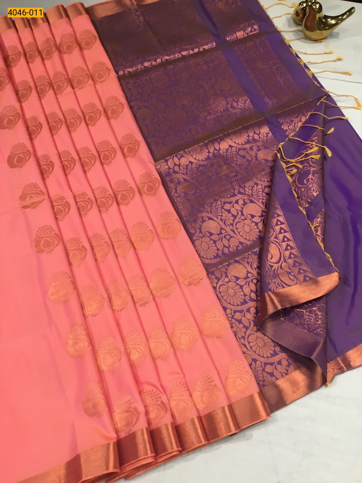 Pink Fancy Soft Silk Sarees