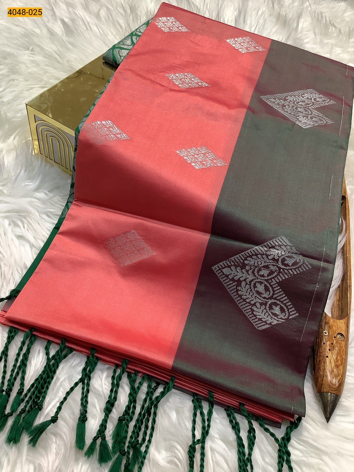 Pink Premium Soft Silk Saree