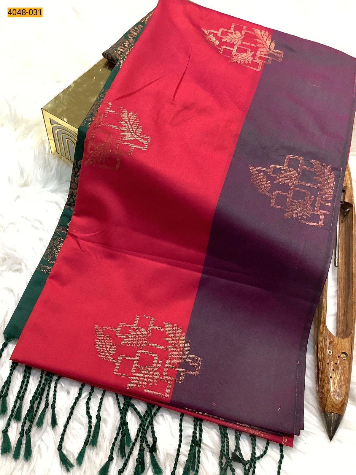 Rose Premium Soft Silk Saree