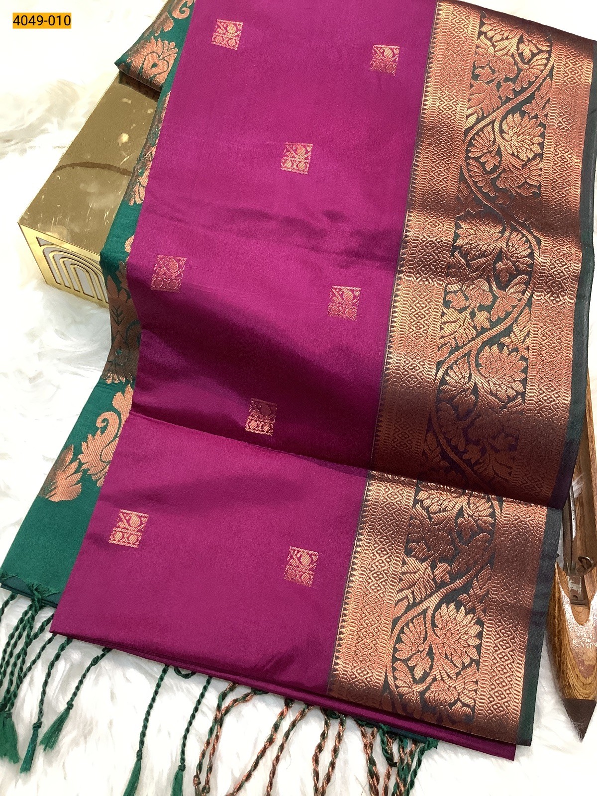 Magenta  Premium Soft Silk Saree