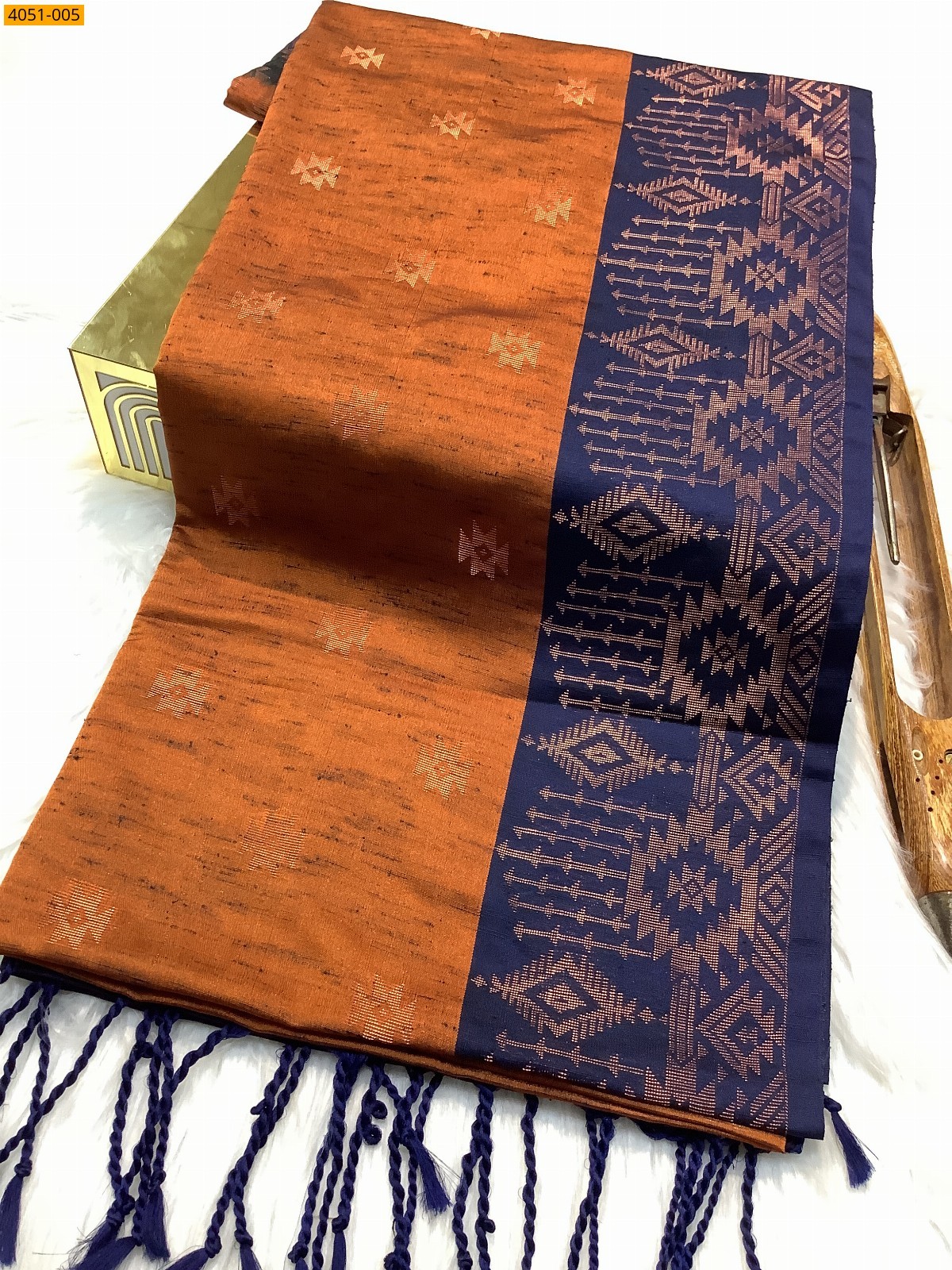 Kanjivarram soft slub silk saree