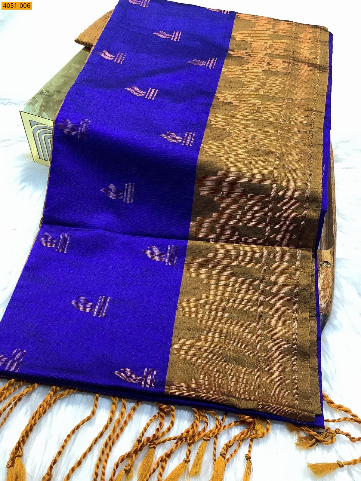 Kanjivarram soft slub silk saree