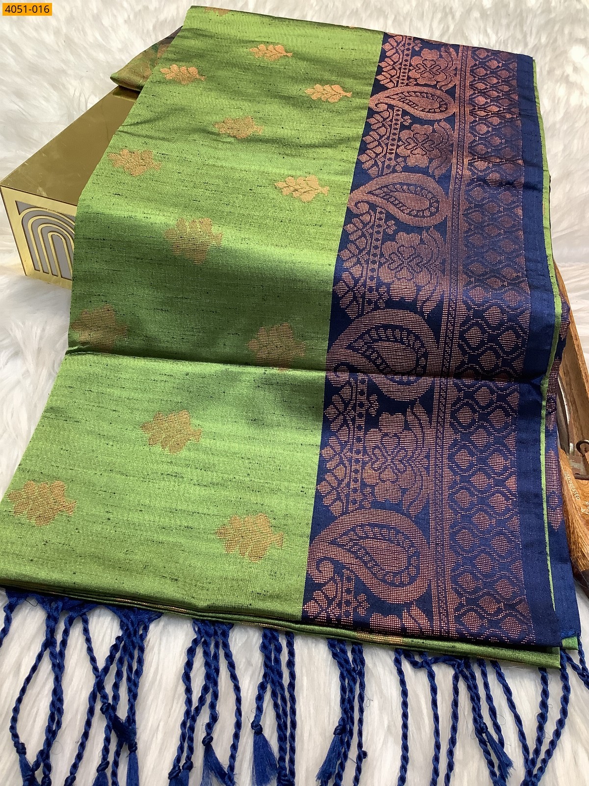 Kanjivarram soft slub silk saree