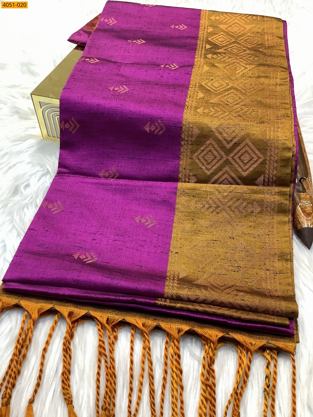 Kanjivarram soft slub silk saree