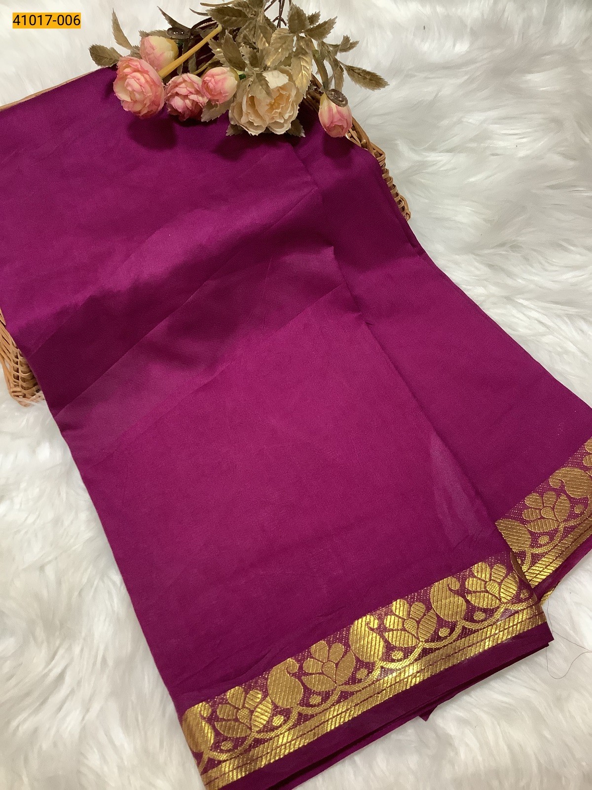 Viscose Warm Soft Crepe Silk Saree