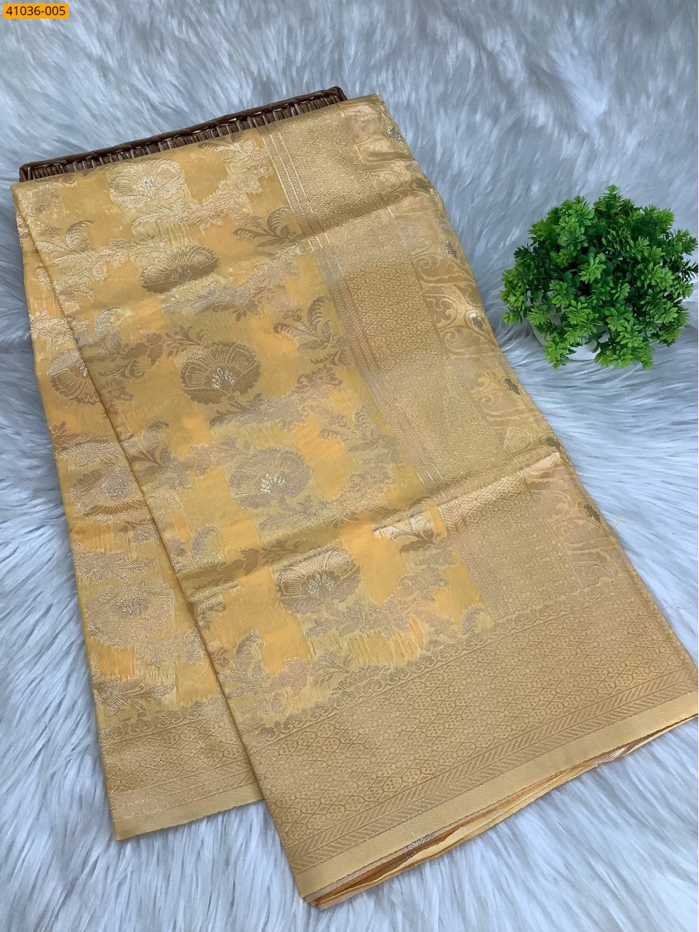 Yellow Fancy silk cotton jacquard sarees Yellow Fancy silk cotton jacquard sarees