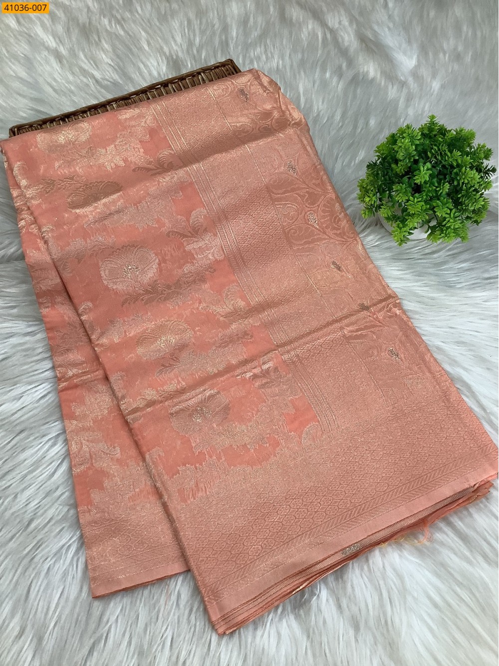 Orange Fancy silk cotton jacquard sarees Orange Fancy silk cotton jacquard sarees