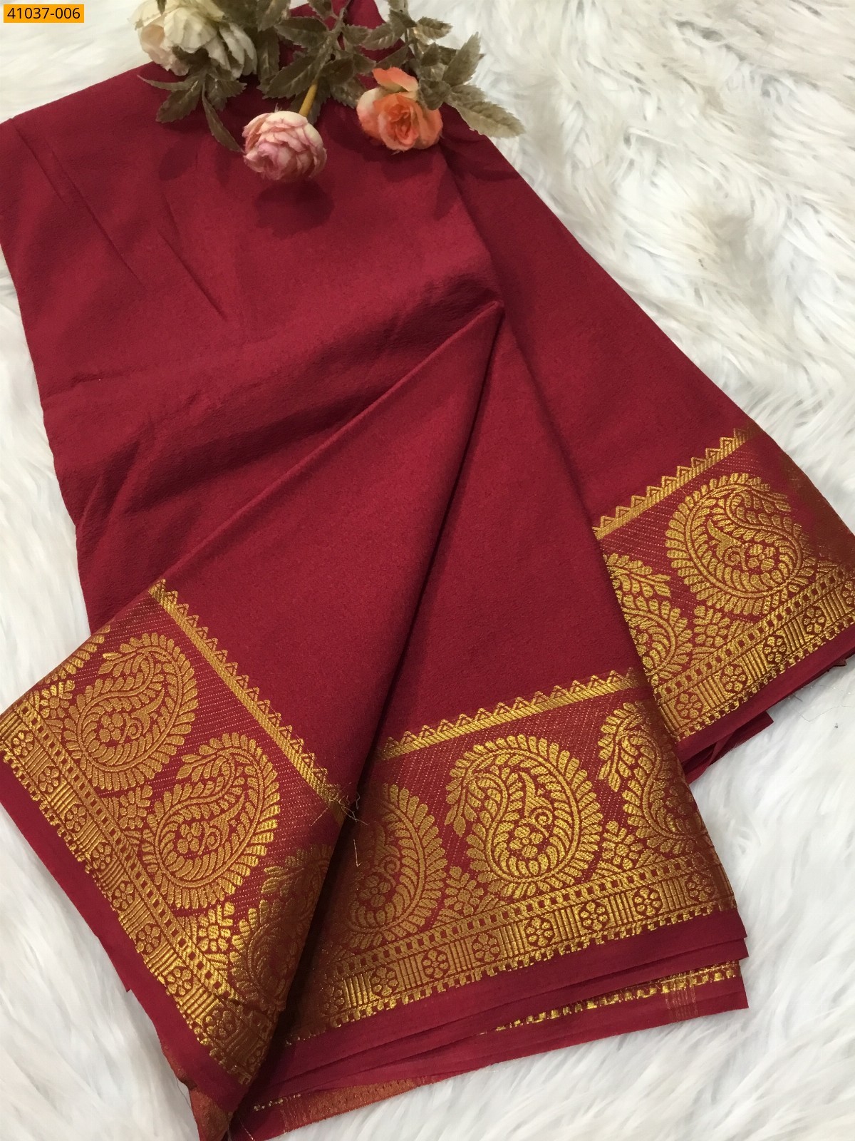 Viscose Warm Soft Crepe Silk Saree