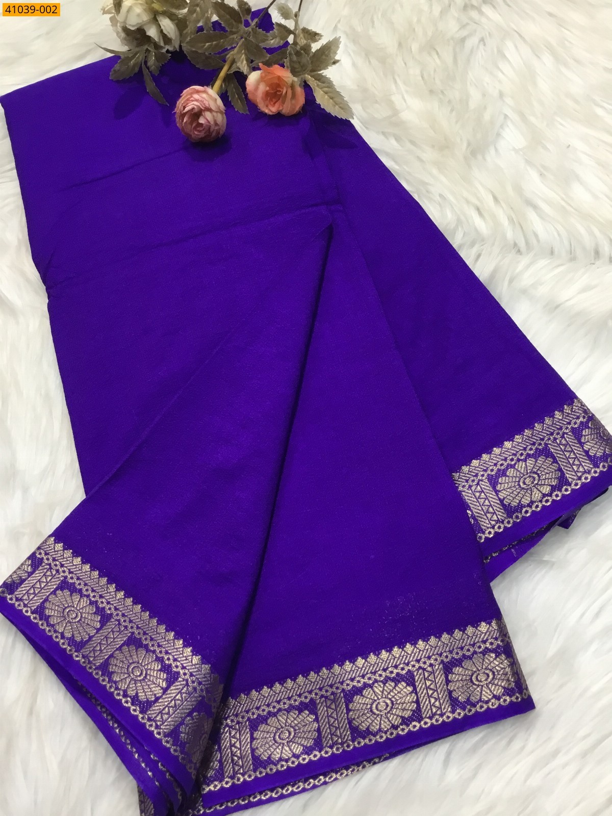 Viscose Warm Soft Crepe Silk Saree