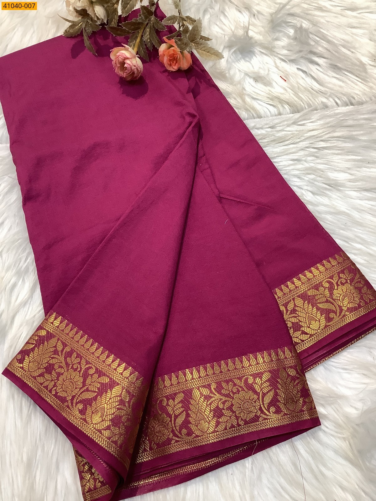 Viscose Warm Soft Crepe Silk Saree