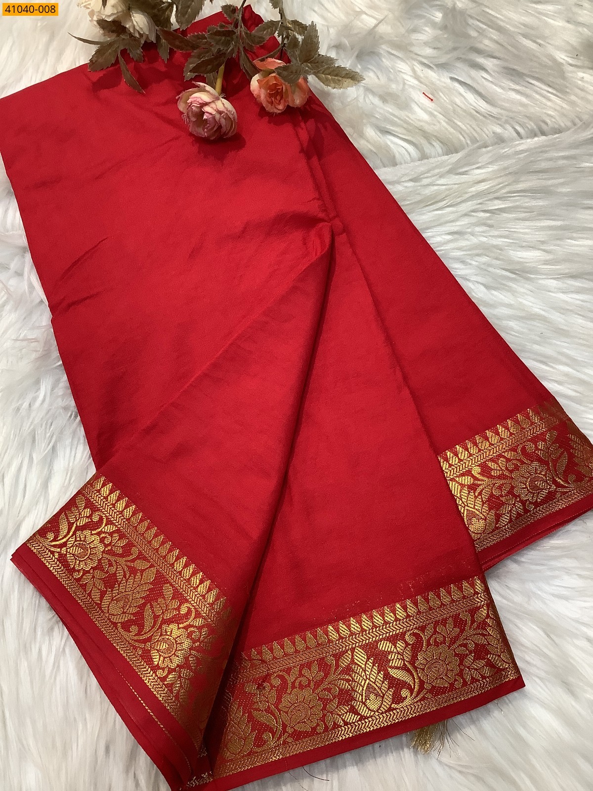 Viscose Warm Soft Crepe Silk Saree
