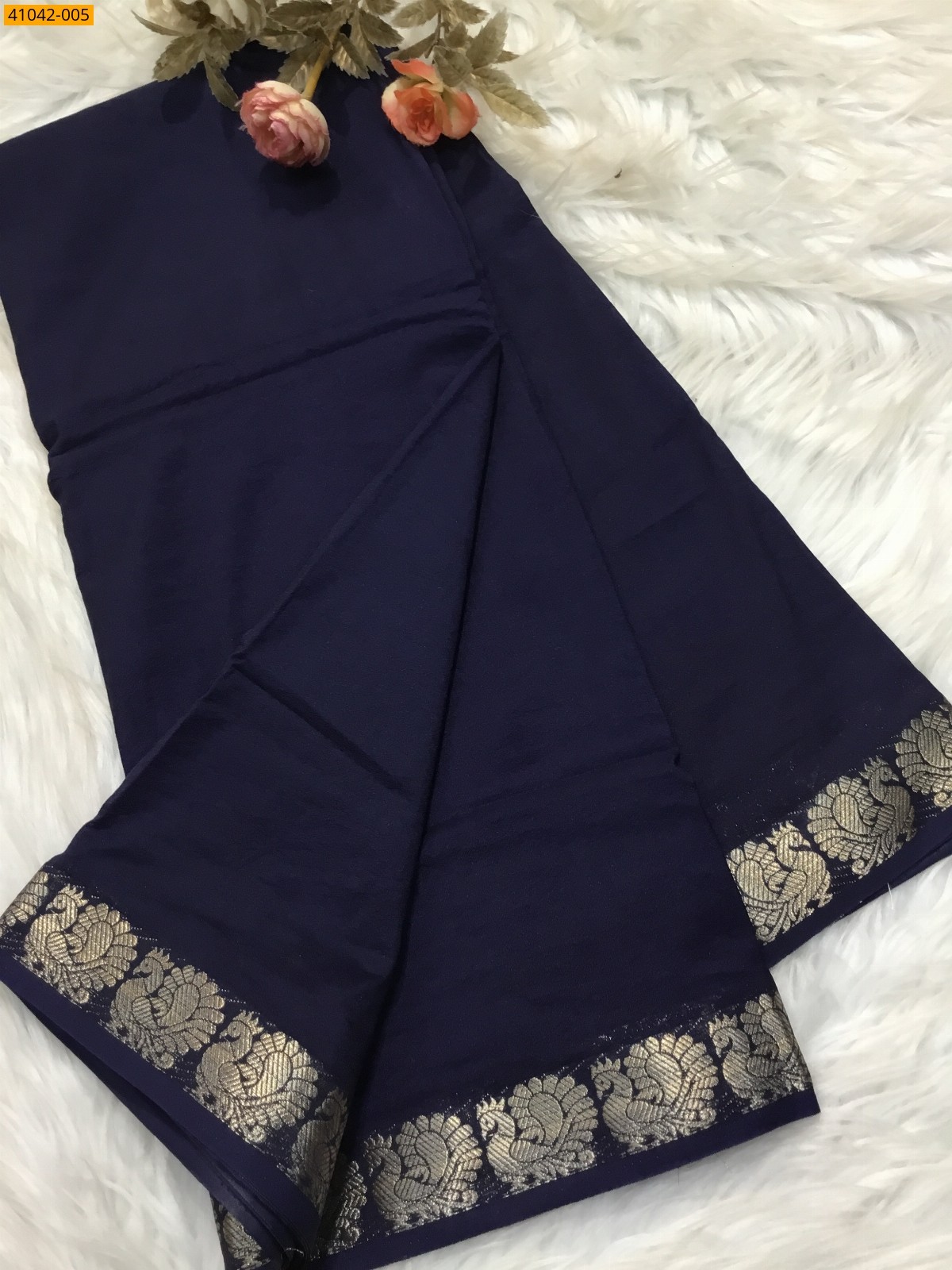 Viscose Warm Soft Crepe Silk Saree