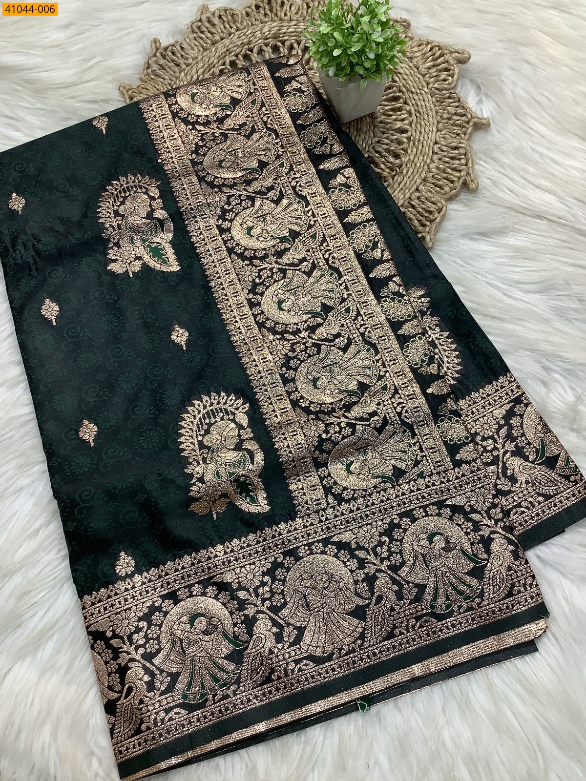 Maroon Banarasi Satin Silk Sarees
