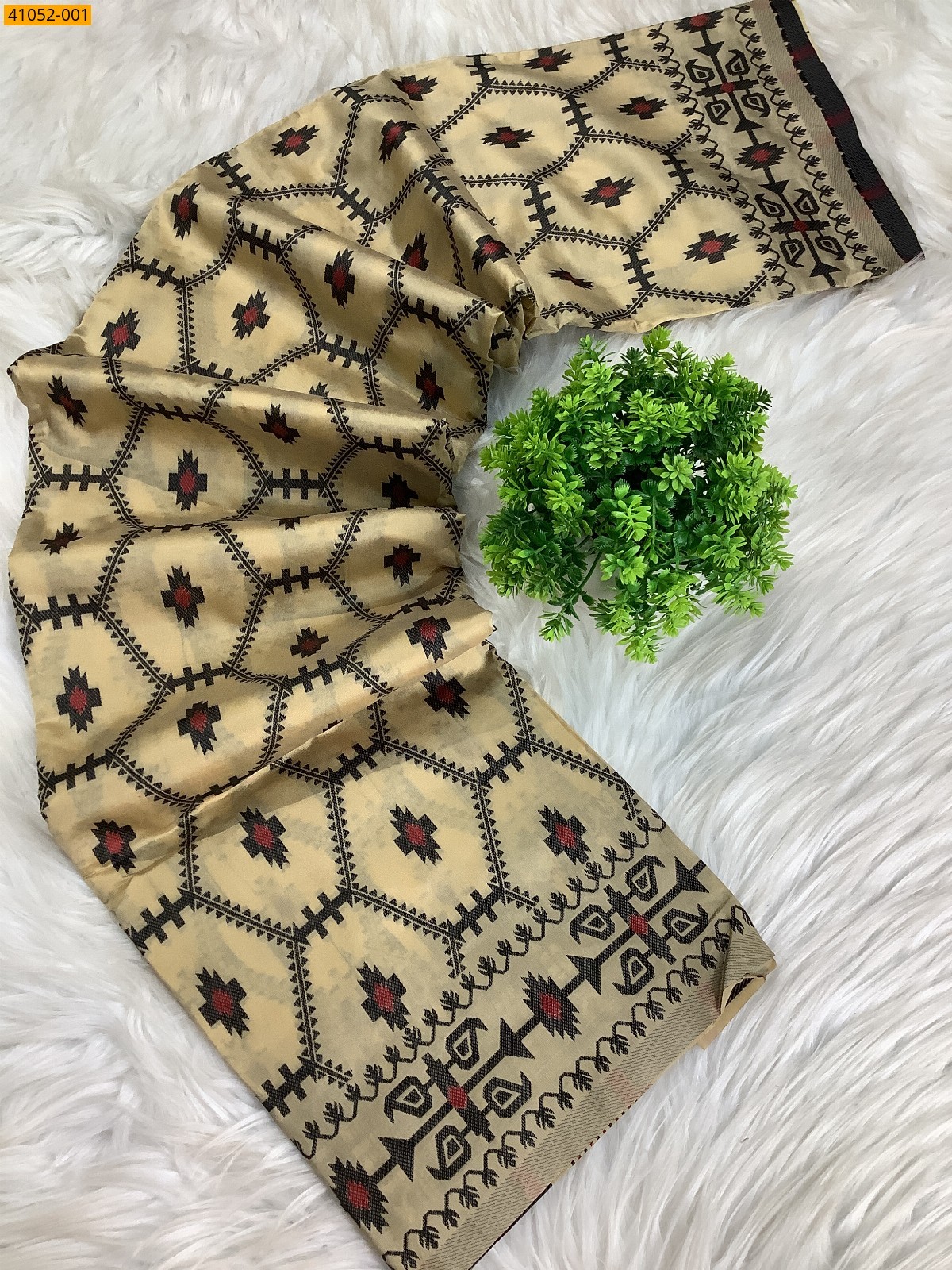 Beige Kanjivuram fancy silk sarees