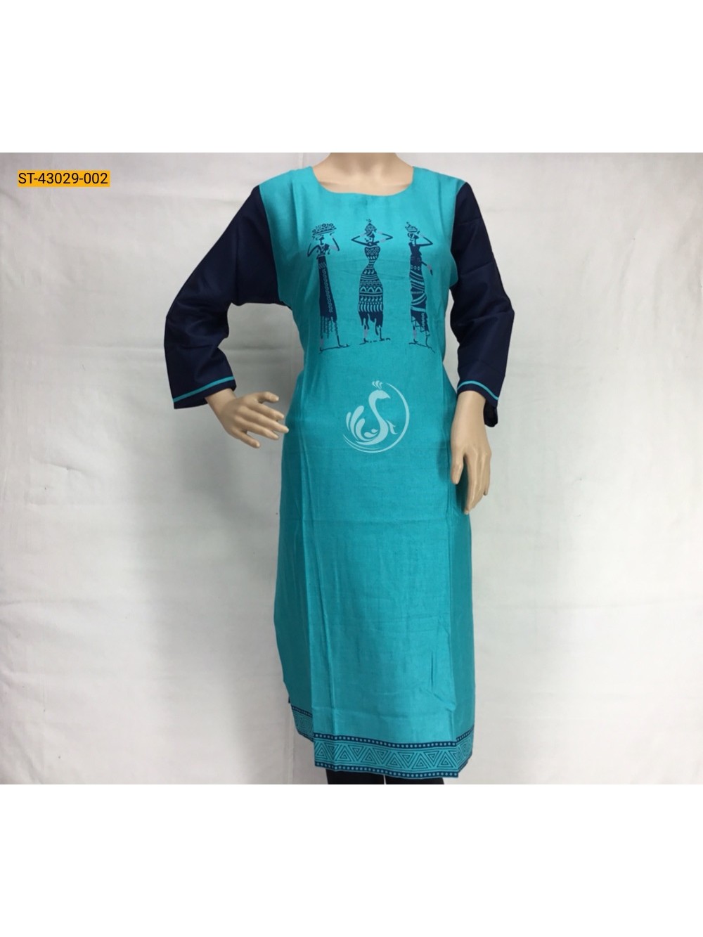 Rayon printed kurti 