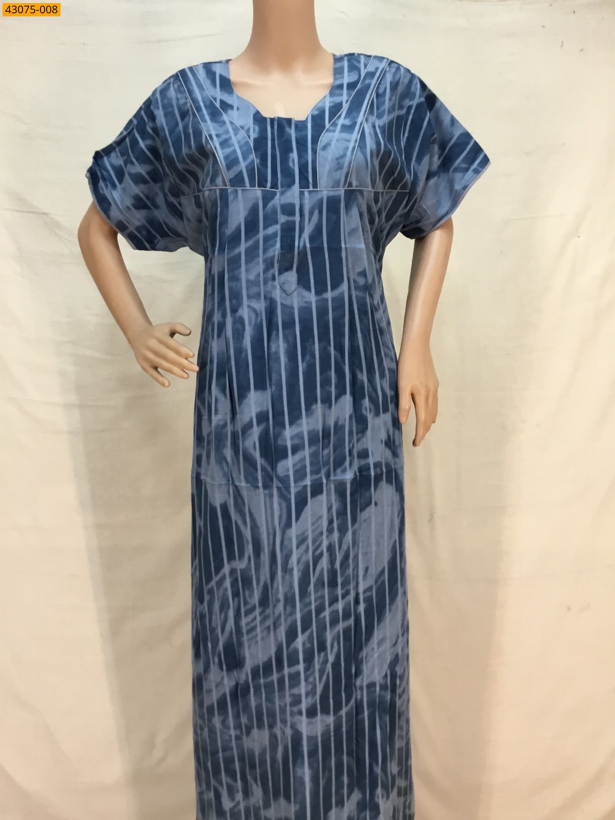 Blue Premium Alphine Regular Fit Nighty