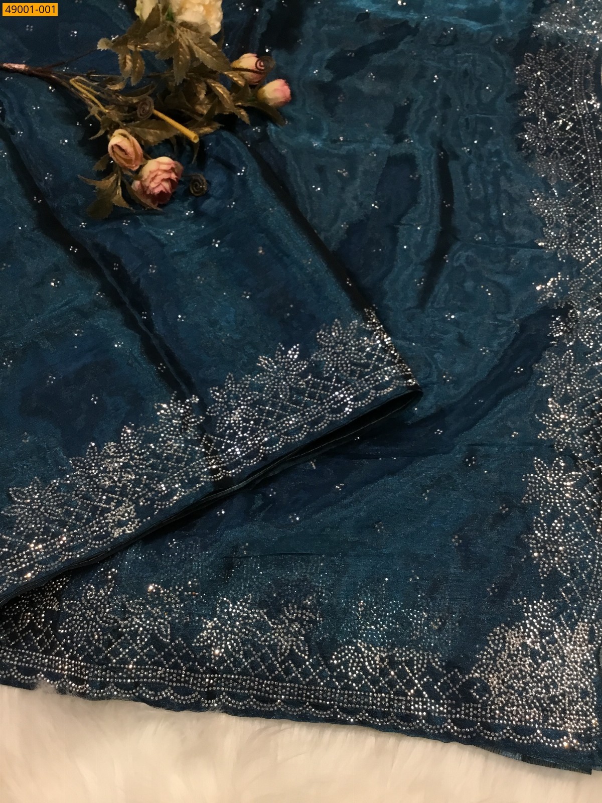 Blue Jimmy choo sarees