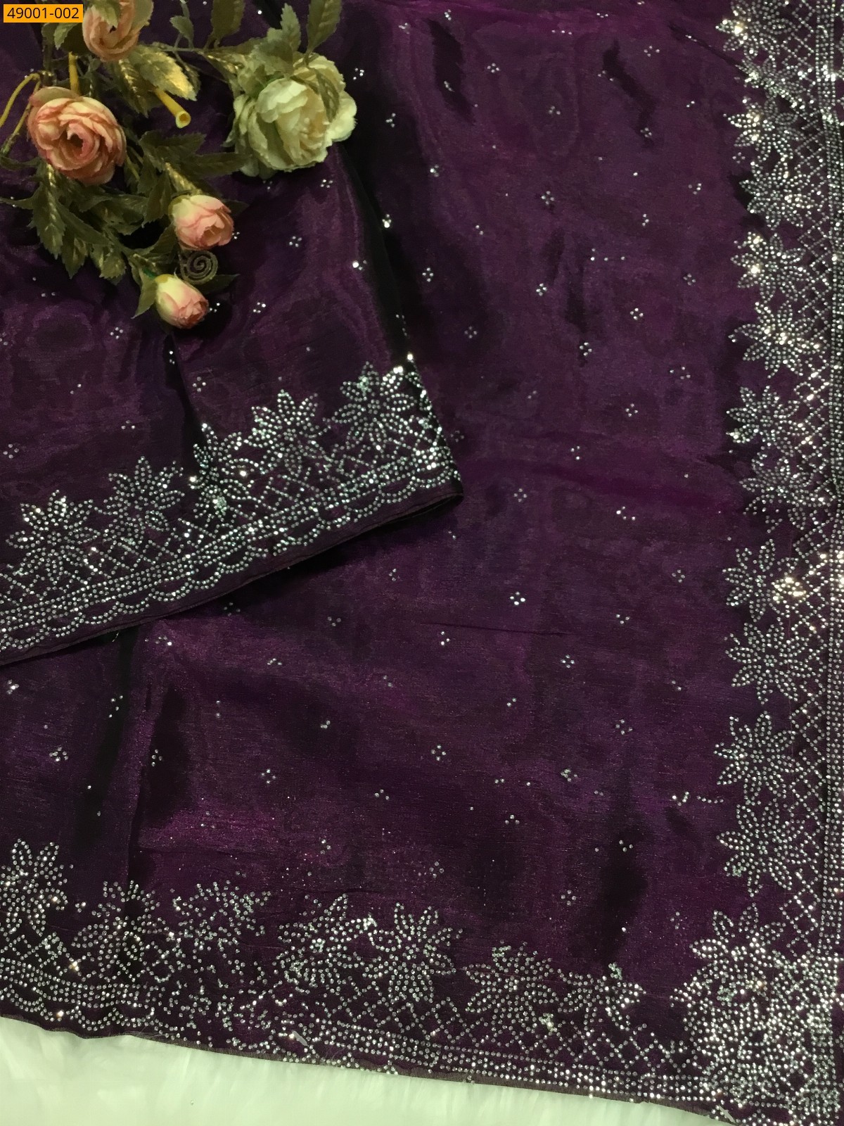 Violet Jimmy choo sarees