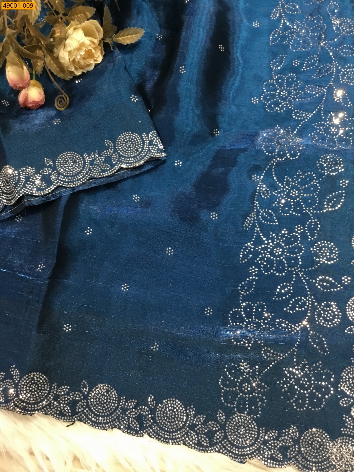 Blue Jimmy choo sarees