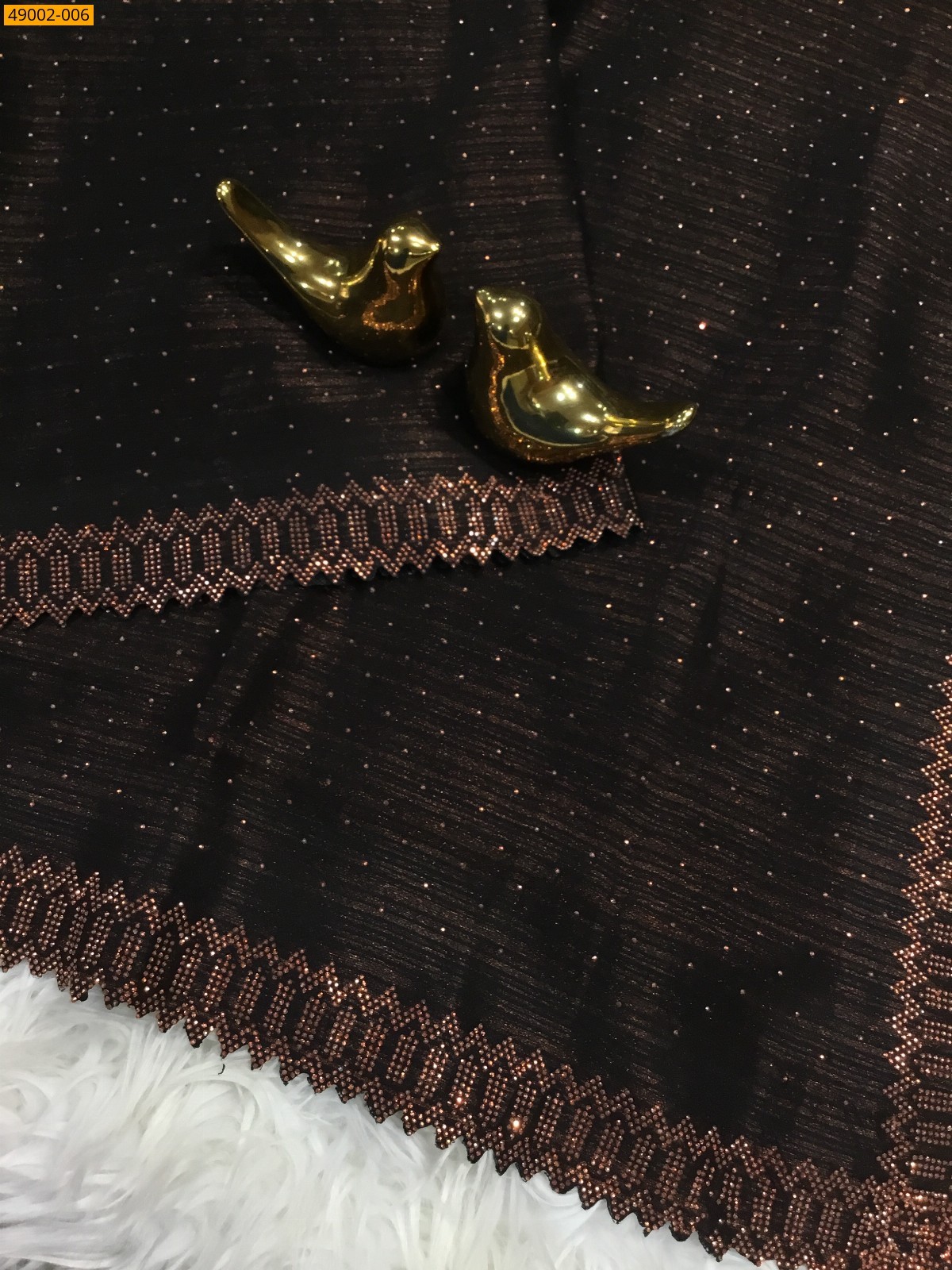 Brown Jimmy Choo Sarees