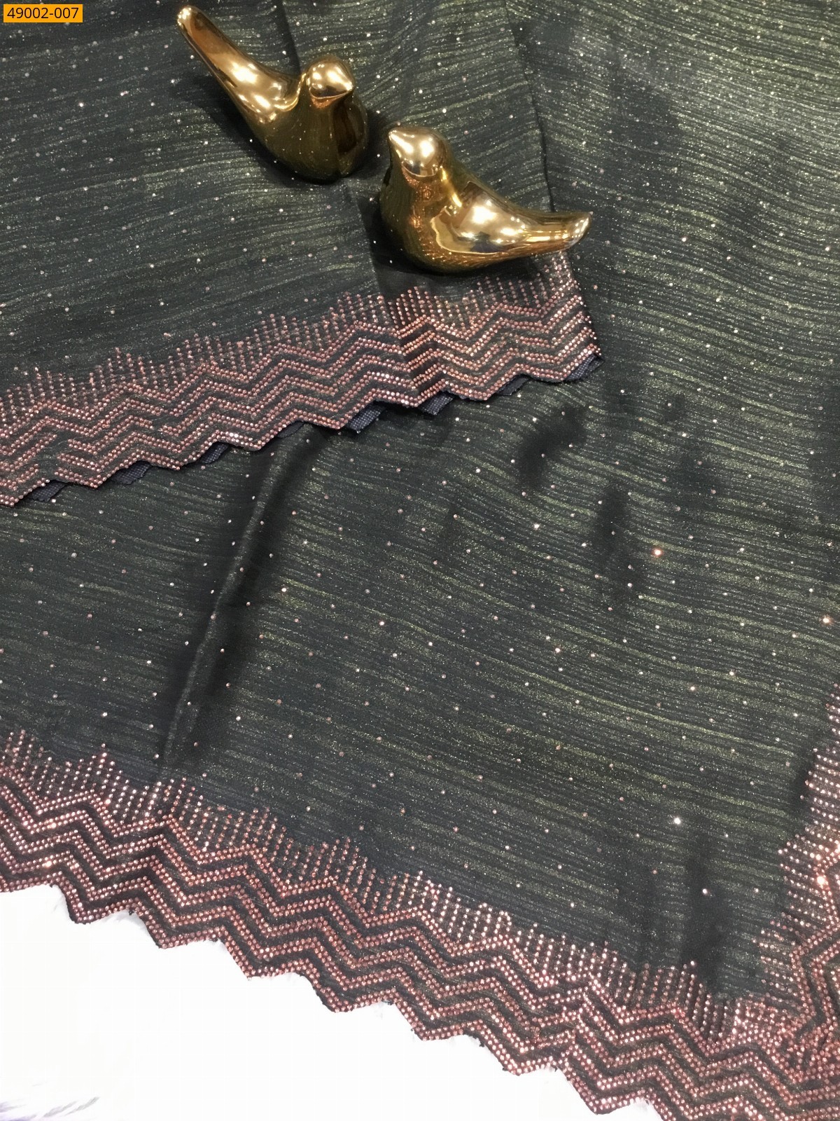 Green Jimmy Choo Sarees