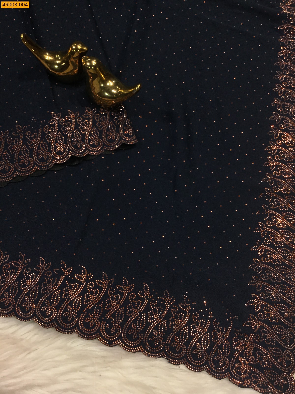 Blue Jimmy choo sarees