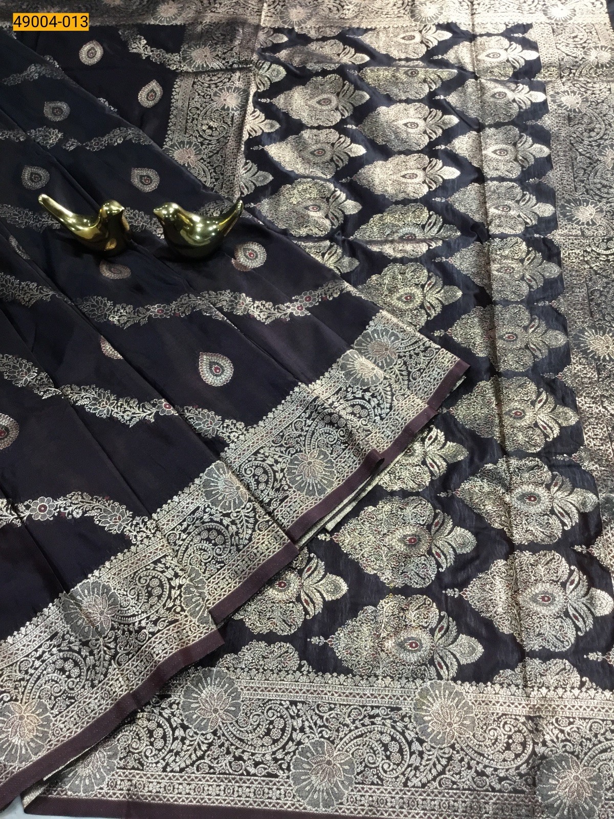 Maroon Soft Silk sarees