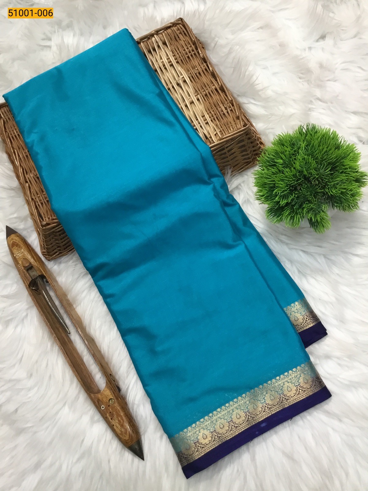 Mysore Fancy Crepe Silk Saree