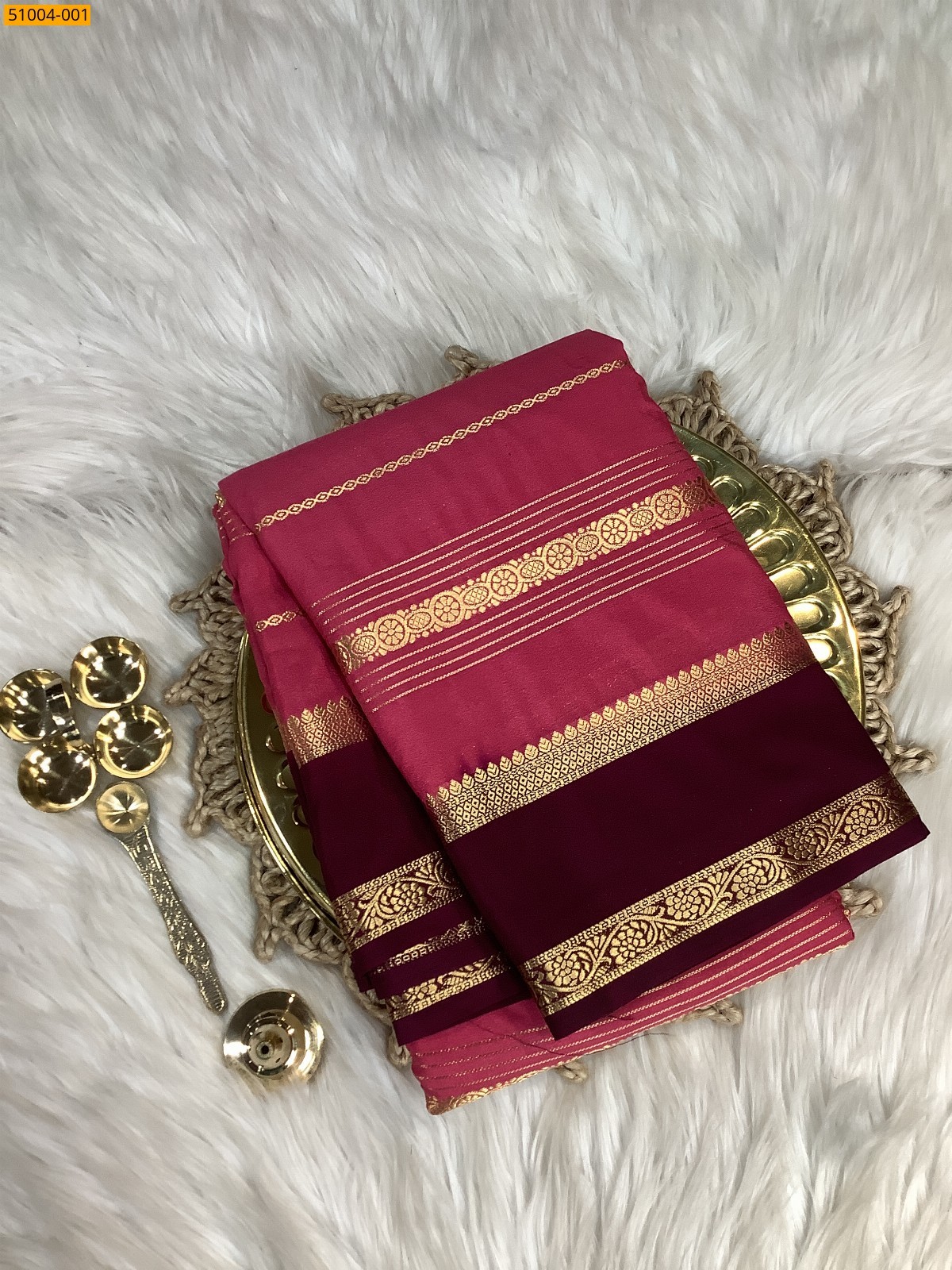 Mysore Crepe Silk Sarees