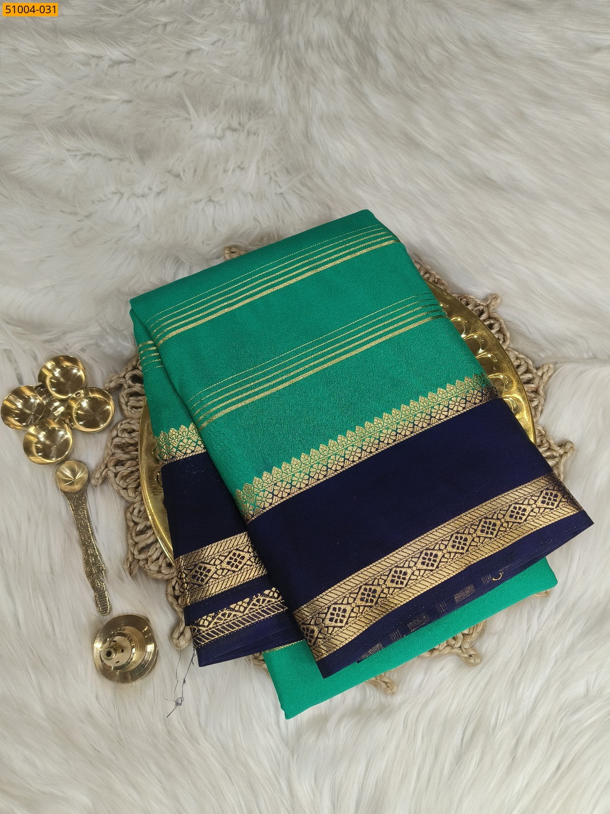 Mysore Crepe Silk Sarees