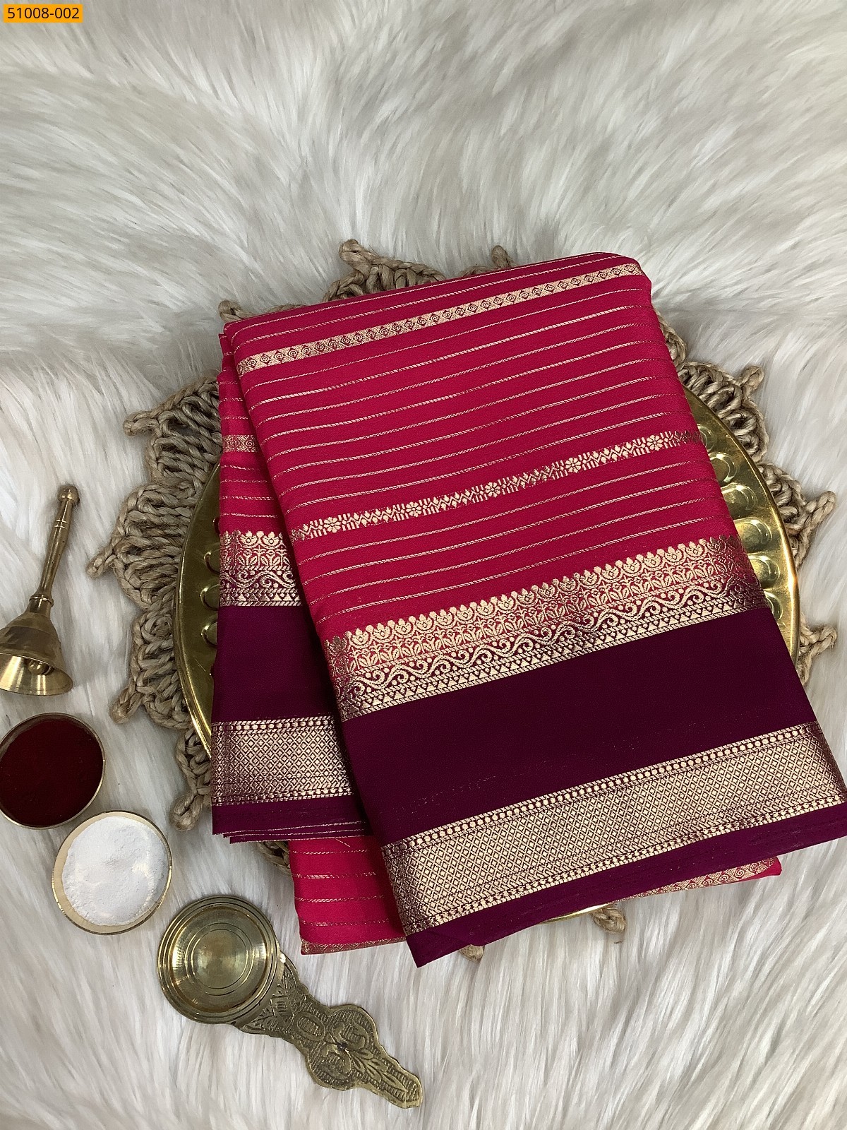 Mysore Crepe Silk Sarees