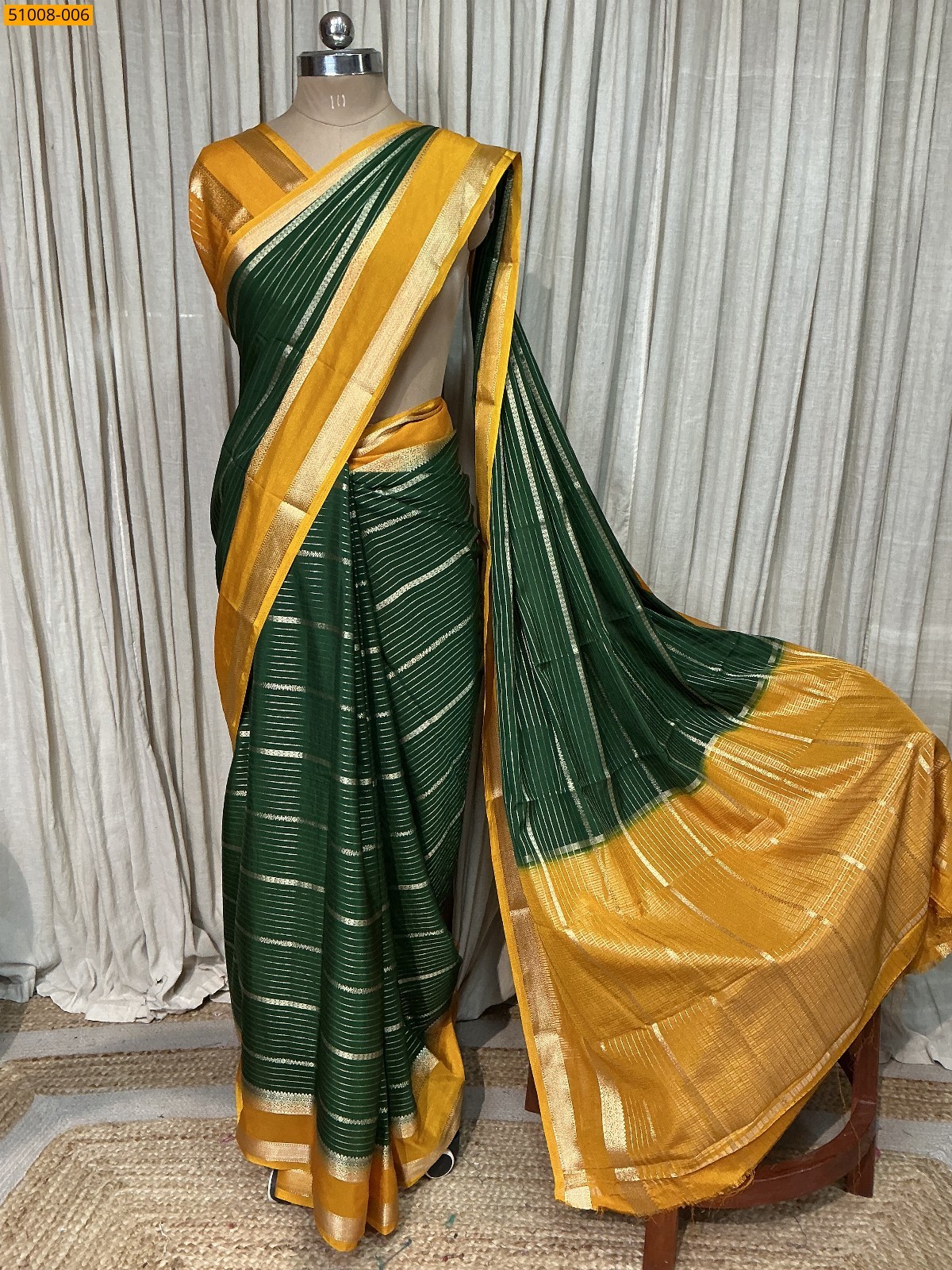 Mysore Crepe Silk Sarees