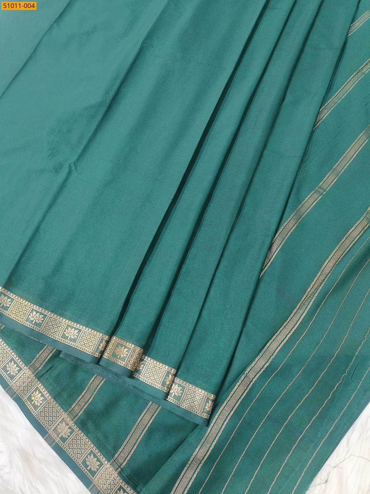 Mysore Crepe Silk Saree