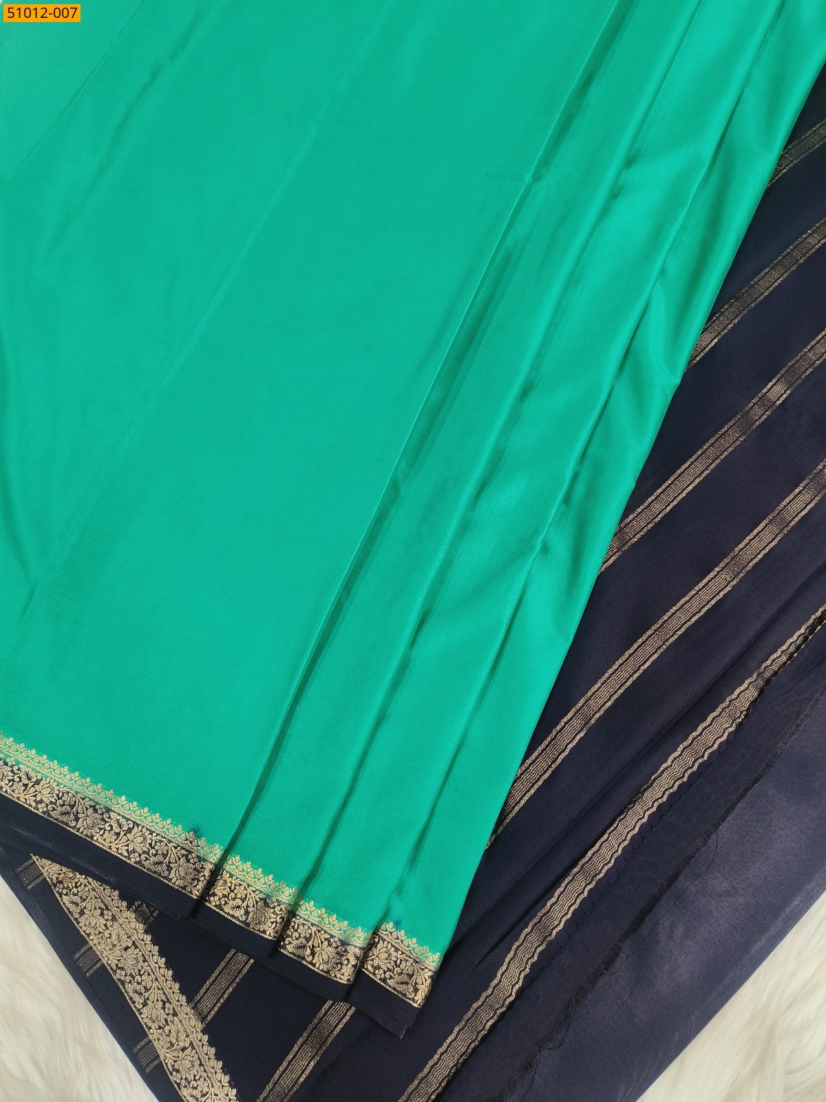 Mysore Fancy Crepe Silk Saree
