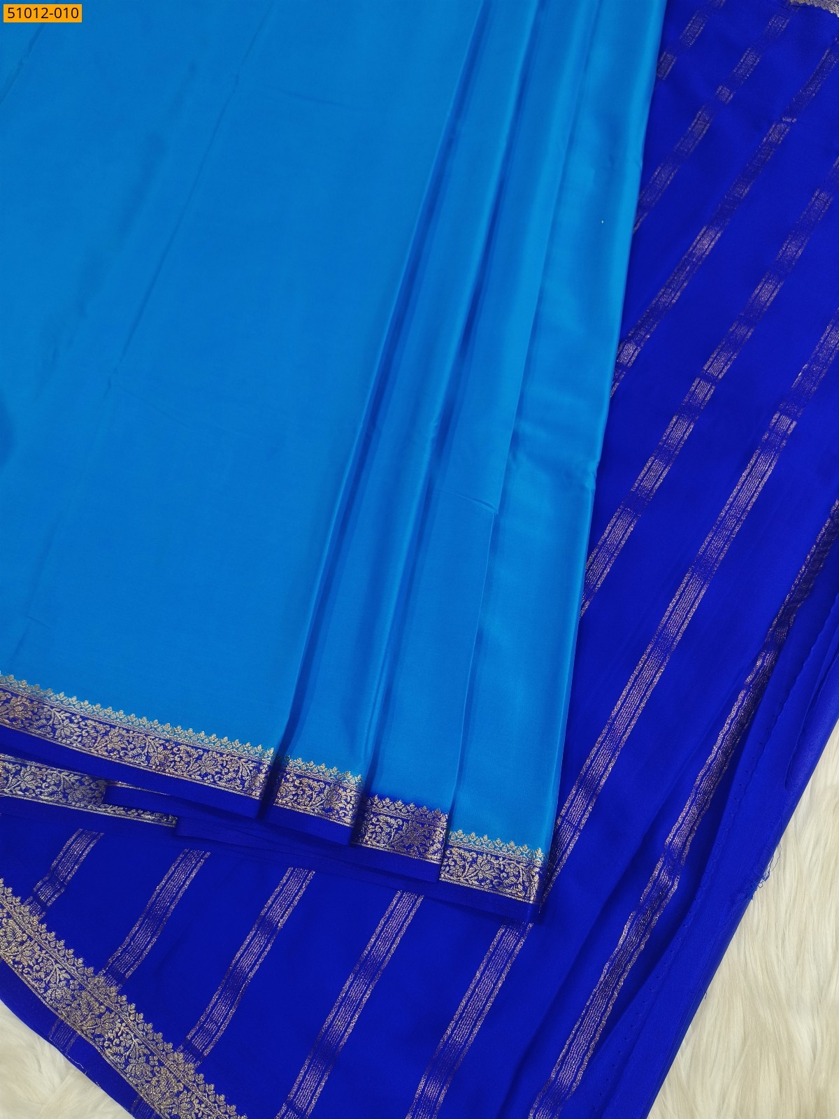 Mysore Fancy Crepe Silk Saree
