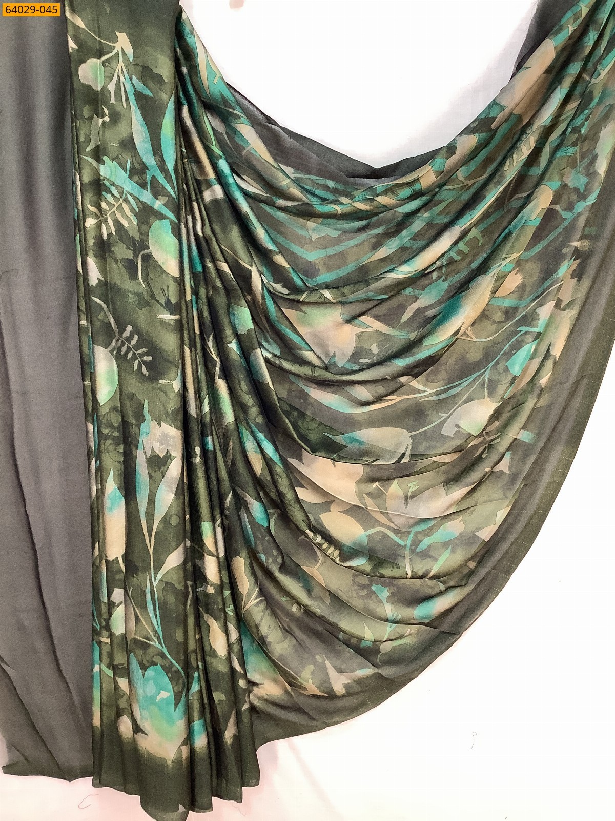 Metallic Chiffon Printed Sarees