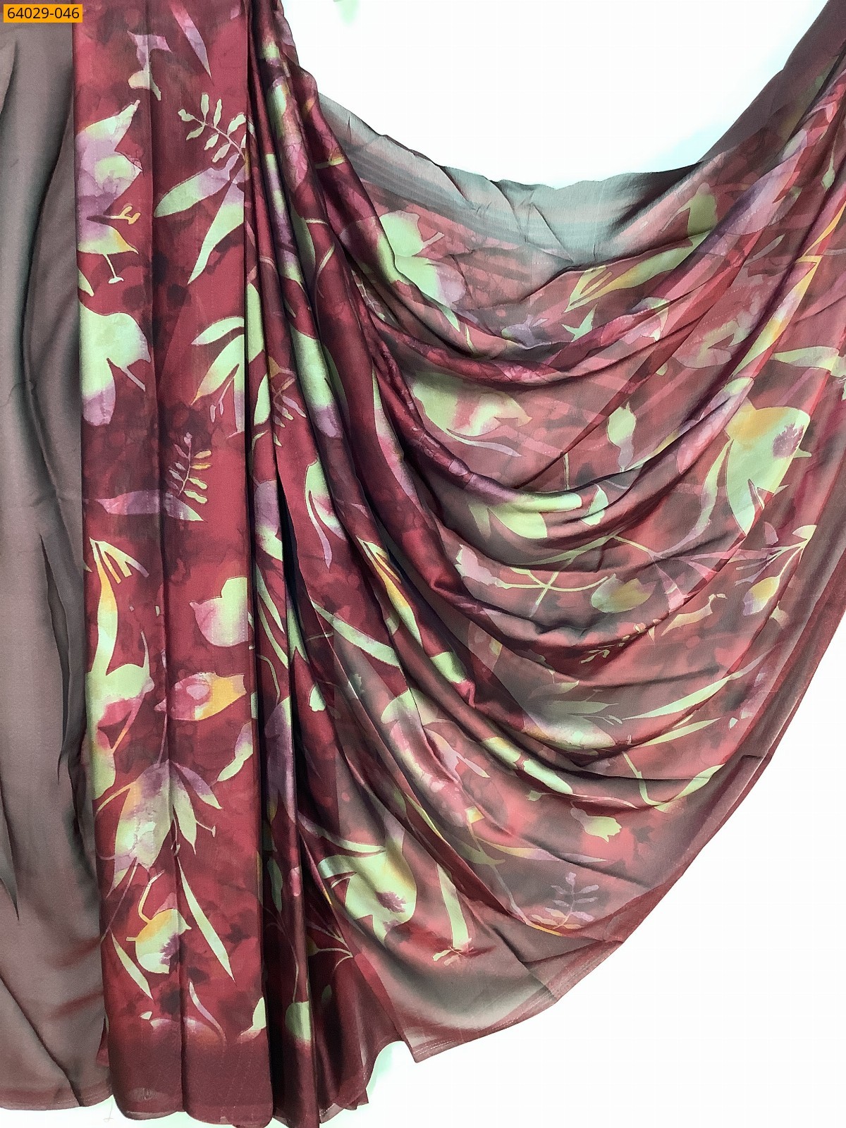 Metallic Chiffon Printed Sarees