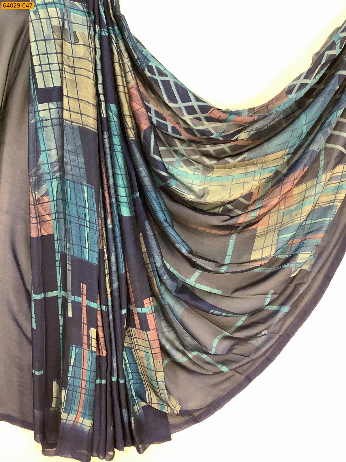 Metallic Chiffon Printed Sarees