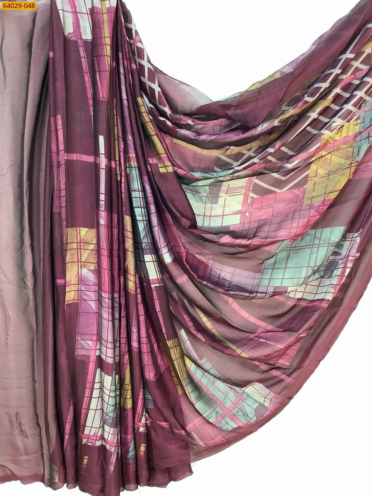 Metallic Chiffon Printed Sarees