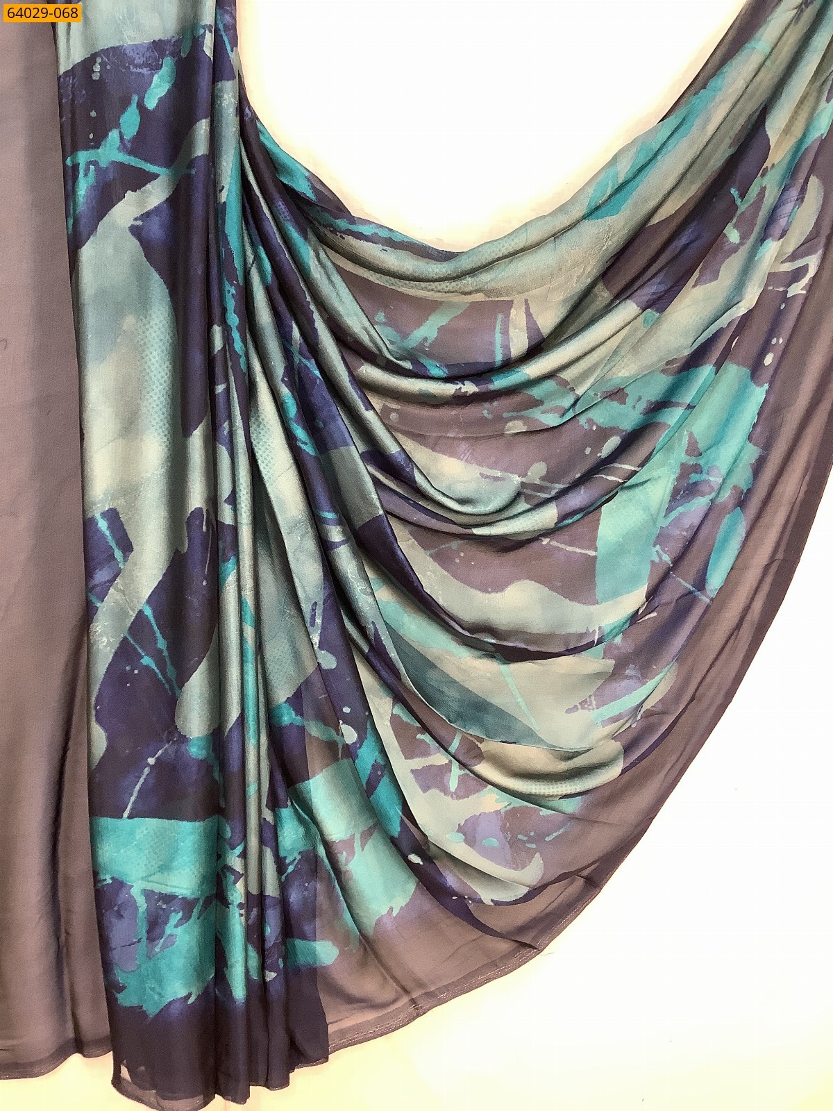 Multi Color Metallic Chiffon Printed Sarees
