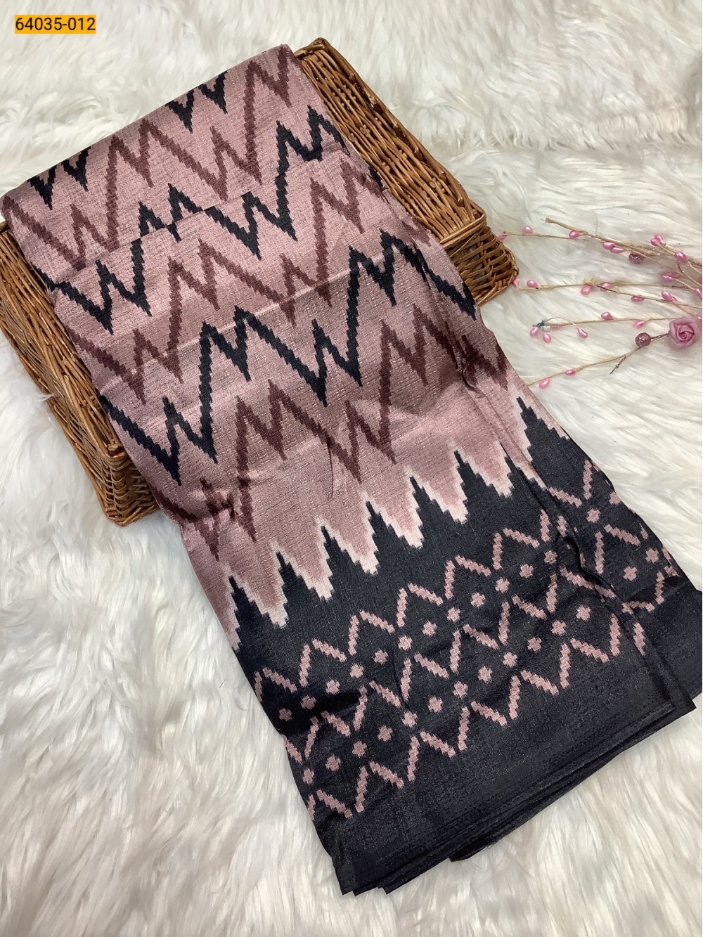 Fancy bhagalpur silk sarees